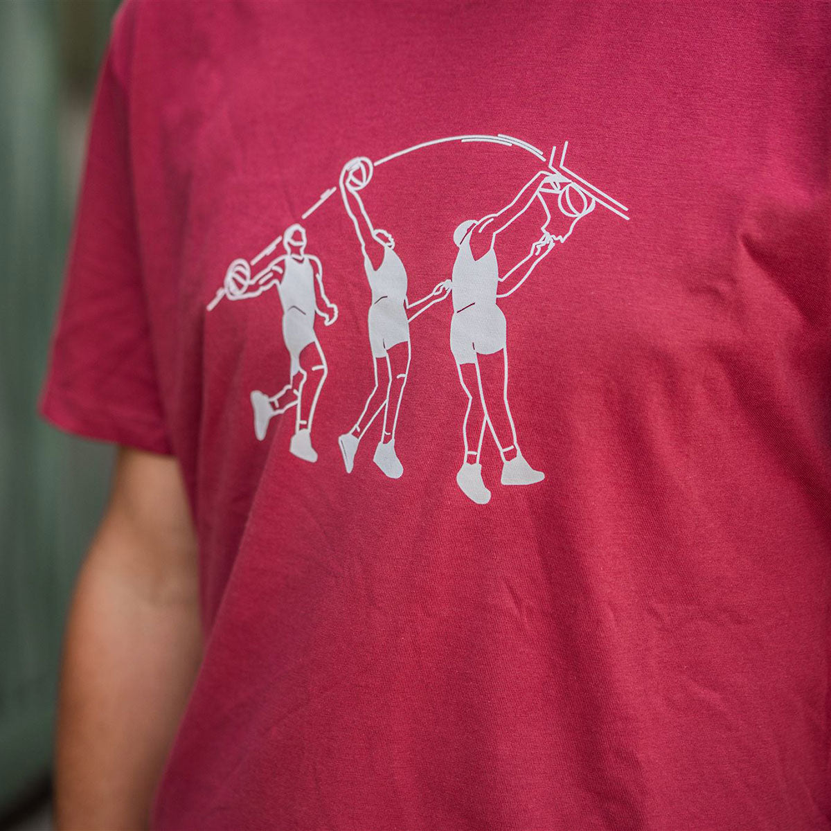 T-shirt - Basketbal - Rood