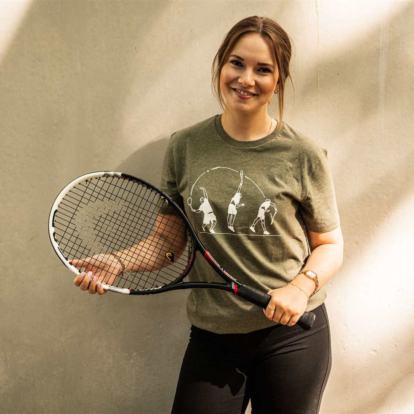 T-shirt - Tennis - Khaki