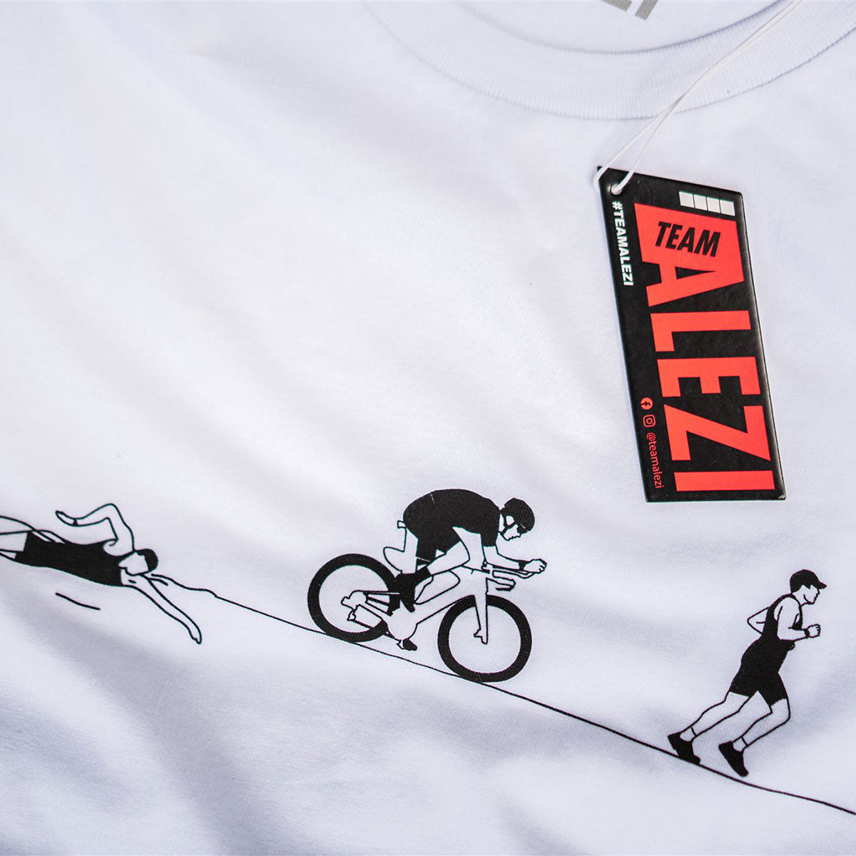 T-shirt - Triathlon - White